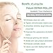 Derma Roller .25mm, Cosmetic Needling Instrument For Face 192 Medical Grade Stainless Steel Micro Needle Skin Care Tool for Wrinkles Beauty Home Use With Storage Case