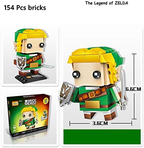 Channeltoys - 1pcs Figures super heroes - The legend of Zelda - building block - 6.6 cm - Box & manual