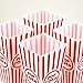 Tytroy 4 Piece Plastic Reusable Movie Theater Style Popcorn Container Set Holiday Gift Christmas