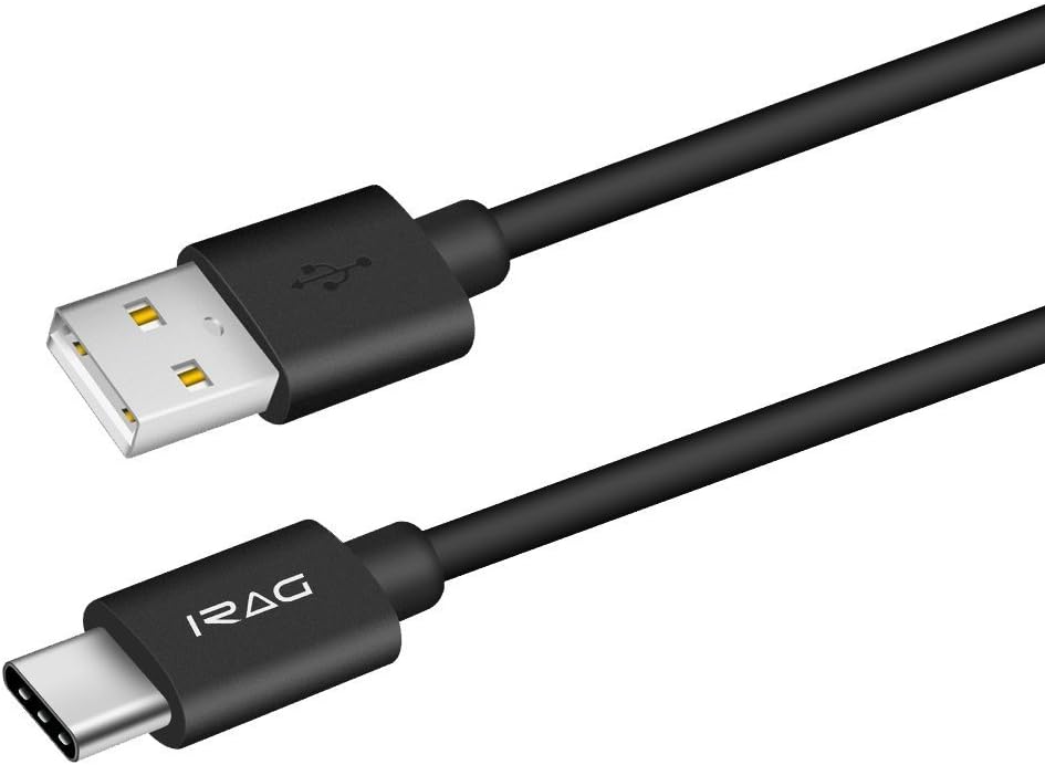 ArtMuseKitss iRAG CBS1 USB C to USB A Charger Cable Compatible for Samsung Galaxy S10/S10 Plus/S10E/S9/S9 Plus/S8/S8 Plus/Note 9/8-56k 6 Feet Type C to A Fast Charge Charging Cord