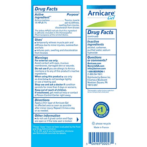 1 Boiron+Arnicare+Homeopathic+Medicine+Bruises