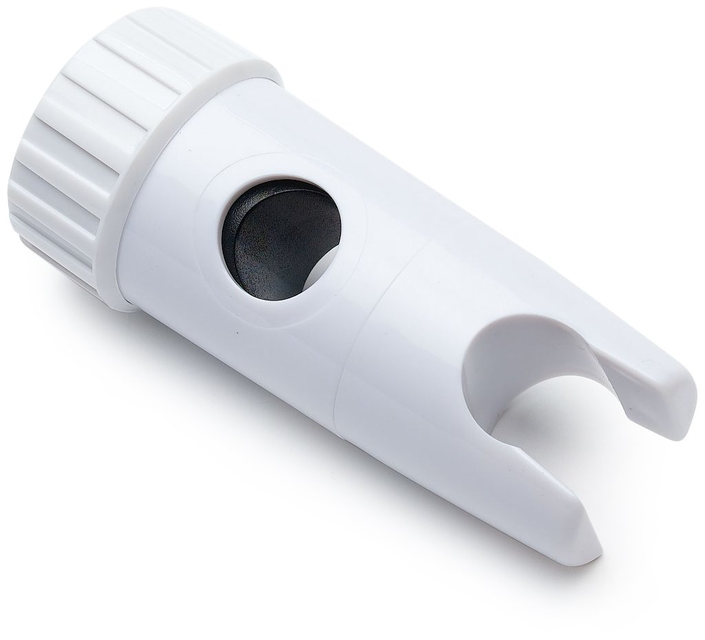 Merriway® BH00887 Shower Handset Slider to Fit Rail, 19 mm (3/4 inch) - White