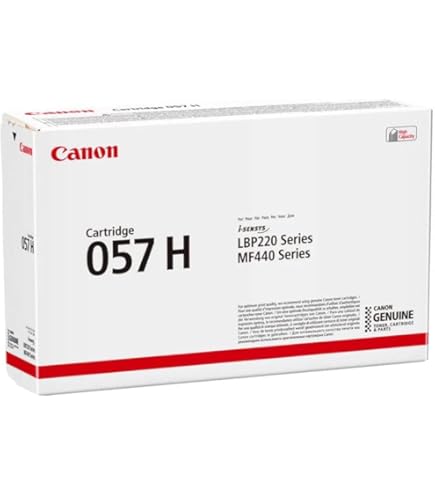 【2本】Canon Toner Cartridge 053H BLACK Amazon.com: Canon 057 Genuine Black Toner Cartridge