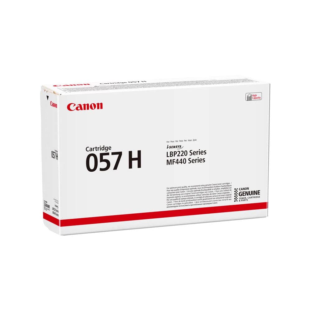 Canon 057 H - High capacity - black - original - toner cartridge - for ImageCLASS LBP236, LBP237, MF445, MF449, MF455, i-SENSYS MF443, MF445, Satera LBP224