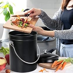 Utopia Kitchen Compost Bin for Kitchen Countertop