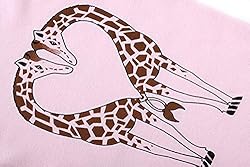 Family Feeling Giraffe Big Girls Long Sleeve