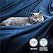 Bedsure Flannel Fleece Blanket - 300GSM NANOTEX Microfiber Blanket, Resists Spills & Releases Stains - All-Season Couch Blanket, Office Lap, Travel Camping Blanket - Twin 60