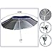 AMMSUN 7.5ft Heavy Duty HIGH Wind Beach Umbrella with sand anchor Vent Tilt Portable Sun Shelter, UV 50+ Protection Outdoor Sunshade Umbrellas Carry Bag for Patio Garden Pool Backyard Multicolor Blue