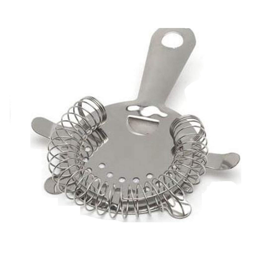 Stainless Steel 4 Prong Cocktail Hawthorn Strainer