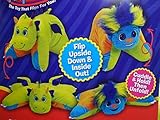 Flipazoo Flip ‘N’ Play Friends Plush Toy & Pillow in 1 (Colorful Troll/Green Dragon) Instantly Transforms for Hours of Playtime and Naptime Fun