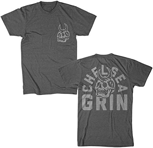 Chelsea Grin Men's Moon Skull T-Shirt Heather Charcoal