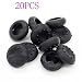 20 x Silicone Analog Controller Thumb Stick Grips Cap Cover For PS3 Xbox 360 Xbox One Game Accessories Replacement Parts-black
