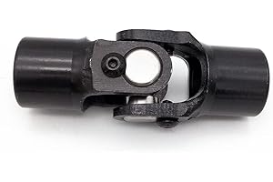 Cheriezing 3/4" Round x 3/4" Round Steering Universal Joint, Length 3-3/4 Inch