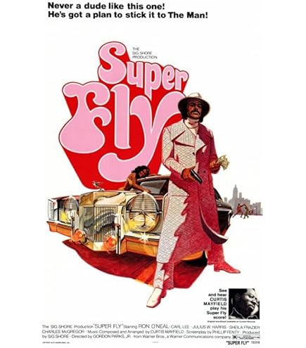 Amazon.com: Superfly Movie Poster 24x36: Prints: Posters & Prints