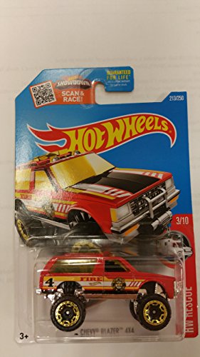 Hot Wheels 2016 HW Rescue Chevy Blazer 4X4 213/250, Red