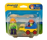 PLAYMOBIL 1.2.3 Mother with Baby and Stroller