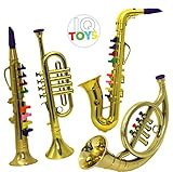 IQ Toys Set of 4 Music 1. Clarinet 2. Saxophone 3. Trumpet, 4. Horn Combo
