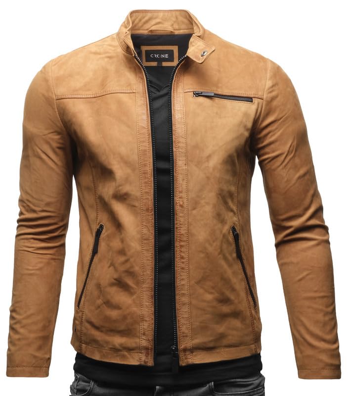 Direkt aus der Redaktion: Dein Portemonnaie freut sich: 199,00€ für Crone Epic Herren Lederjacke.... Direkt zum Angebot!