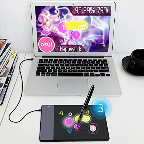 HUION 420 OSU Tablet Graphics Drawing Pen Tablet With Digital Stylus 4 X 2.23 Inches on
