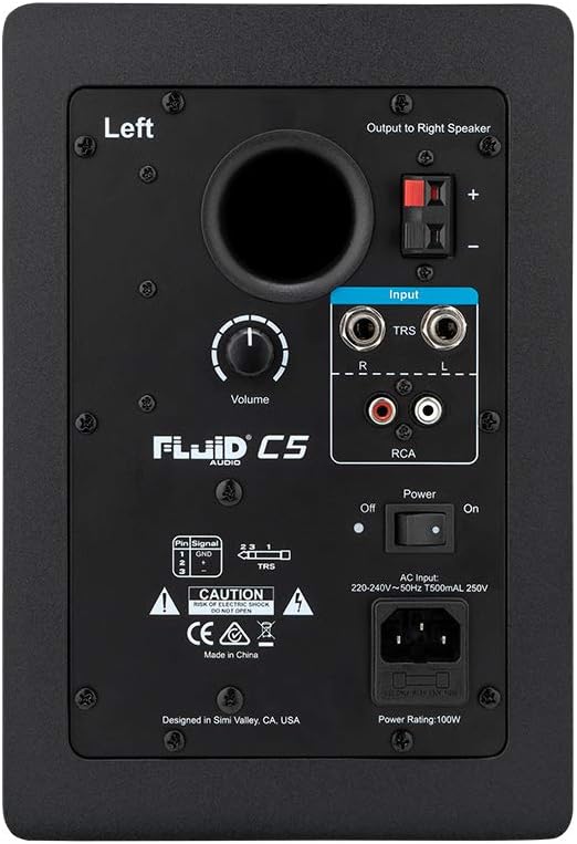 fluid audio c5 black