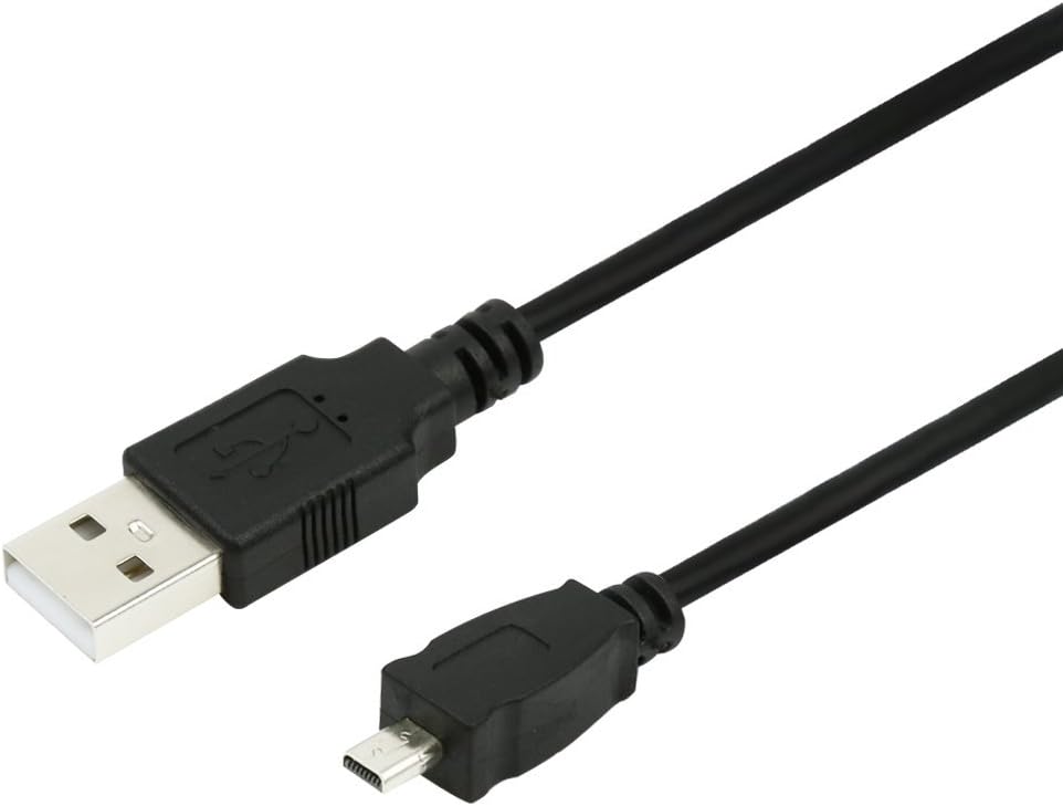 Miss parts USB Data Cable for Canon Powershot/EOS/Sony/Nikon UC-E4 Digital Camera DSLR, Replacement Interface Cord for ELPH 180, 190 is,IFC-400PCU, IFC-300PCU and IFC-200PCU and More (5 pin)