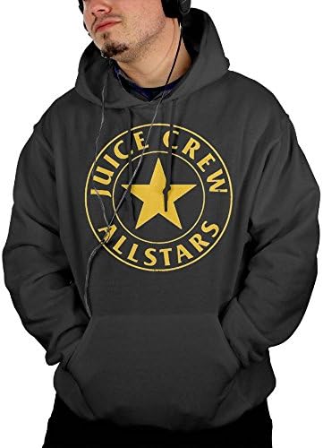 Gerwhy Man's Juice Crew All Stars - Hip Hop Rap R&amp;b 80s Hoodies Mens Small