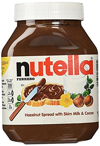 Nutella Chocolate Hazelnut Spread 4Pack (33.5oz Jar Each) Thhlx