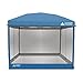 Leader Accessories Mesh Screen Zippered Wall Panels for 10' x 10' Canopy (Tent Walls Only, Frame and Top Not Included) (Blue mesh Wall)