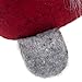 GMOEGEFT Scandinavian Christmas Gnome Plush, Swedish Tomte, Nordic Santa Gnome, Holiday Home Decoration Birthday Gift, 17 Inches (Grey with Red Dots Stand)