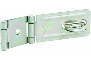 National Hardware N103-259 V34 Double Hinge Safety Hasp in Zinc plated