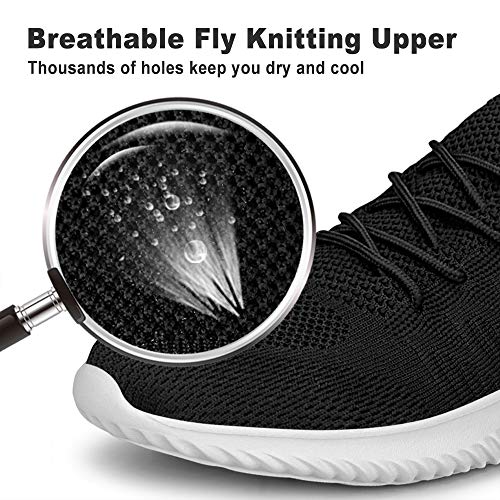 Feethit Mens Slip On Walking Shoes Lightweight Breathable Non Slip