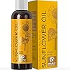 Sunflower Oil for Hair Skin and Nails – Anti Aging Skin Care with Vitamin E Oil for Skin and Hair Care – Pure Sunflower…