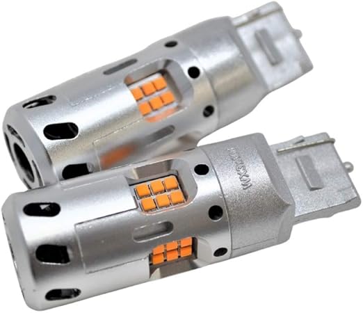 Amazon Fcl エフシーエル 抵抗内蔵ledバルブ T ピンチ部違い ファン付き オレンジ アンバー ウィンカー用バルブ ウィンカー サイドマーカー 車 バイク