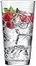 Circleware Theory Drinking Glasses, Set of 4, 17 oz, Clear, 4 pc Theory1