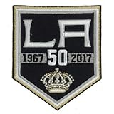 2017 NHL Los Angeles Kings 50th Anniversary Official Hockey Game Jersey Patch