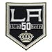 2017 NHL Los Angeles Kings 50th Anniversary Official Hockey Game Jersey Patch