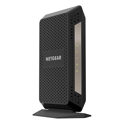 NETGEAR Cable Modem DOCSIS 3.1 (CM1000) Gigabit Modem, Compatible with All Major ISP Providers Including Xfinity, Spectrum, Cox, for Cable Plans Up to 1 Gbps,Black