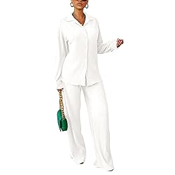 kaimimei Wide Leg Pants Sets Women 2 Piece Outfits