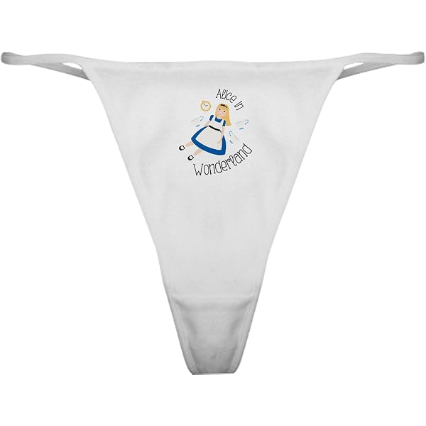 CafePress I Love My Captain Classic Thong Underwear - Womens Cotton Panties Funny Sexy Playful Design