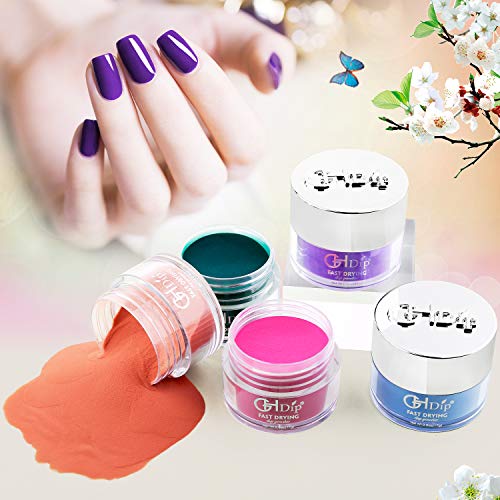 Dipping Nail Powder Kit with 12 Colors, Dip Powder Colors Set for Nail