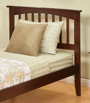 Amazon.com: Atlantic Furniture Mission Twin Headboard in Antique 