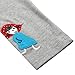 Richie House Little Girls' Elasitc Leggings with Patch Embroidery Rh1183
