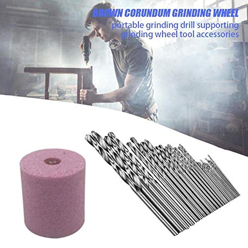 Meka-supplies - Corundum Wheel Portable Drill Bit Sharpener Wear Resisting Grinding Wheel for Household Drill bit Parts Tools Hand Tool Accs