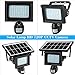 KKmoon Solar Floodlight Camera & light with 40 IR LEDS 720P HD CCTV Security Camera DVR Recorder PIR Motion Detection Solar Energy Charge Support PC-CAM TF Card