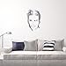 Singer Look - Movie Decal Vinyl Removable Decorative Sticker for Wall, Car, Ipad, Macbook, Laptop, Bike, Helmet, Small Appliances, Music Instruments, Motorcycle, Suitcase [a]