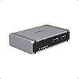 CalDigit E5 - Thunderbolt 5 Element 5 Hub - 9-Port, 4xThunderbolt 5/USB4 v2 Ports, 3xUSB-A & 2xUSB-C 10Gb/s Ports, Single 8K, Dual 6K/8K, or Dual 4K@240Hz Displays, 90W Charging, 0.8m Cable 180W PSU