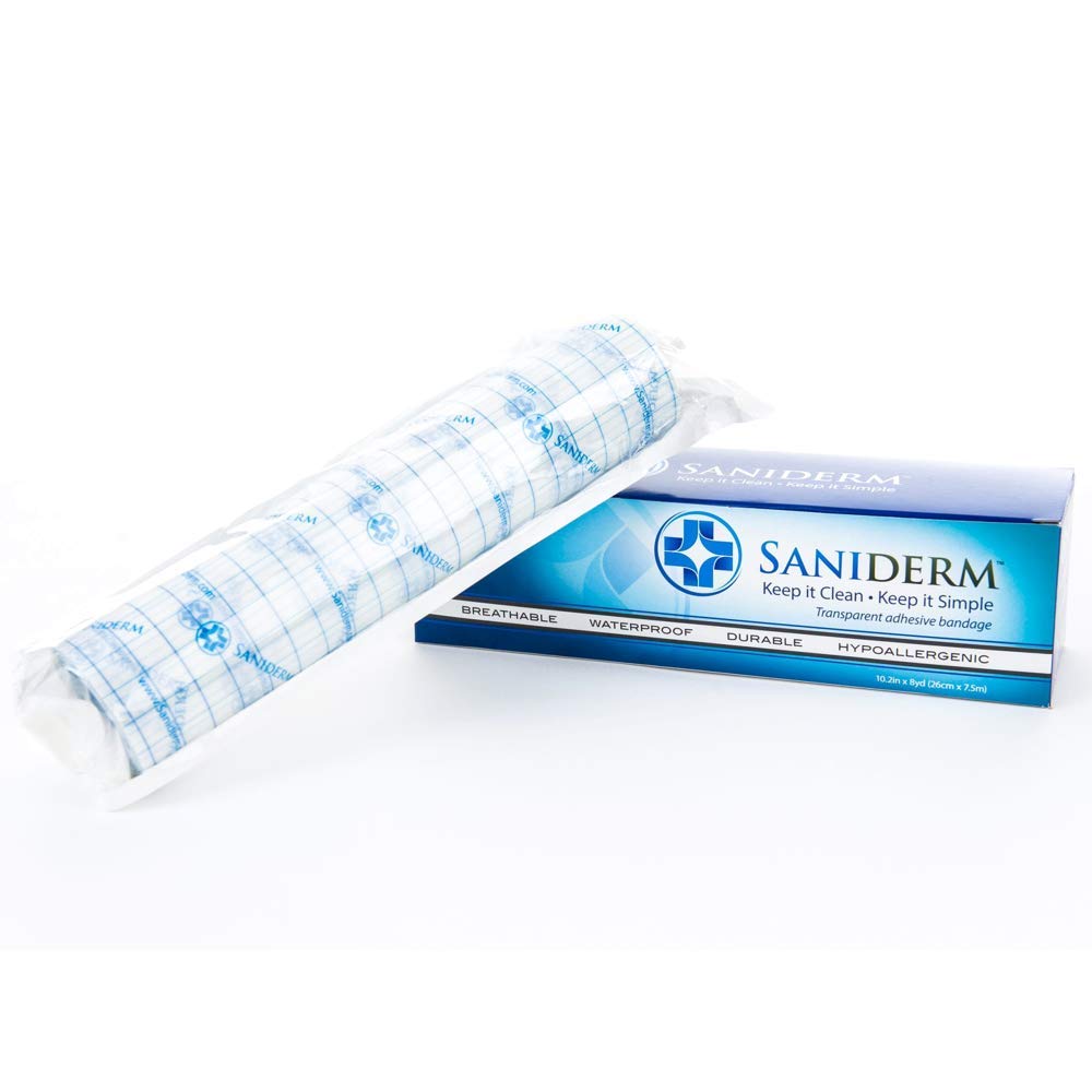 Saniderm Tattoo Bandage Roll Clear Adhesive Antibacterial Bandage (10.2