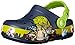 crocs TMNT II K Light-Up Clog (Infant/Toddler/Little Kid/Big Kid), Navy/Volt Green, 9 M US Toddler