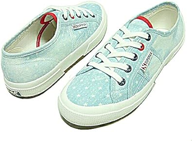 Amazon エックスガール Superga スペルガ 14 スニーカー Superga 2750 ブルー ローカット 37 23 5cm シューズ バッグ