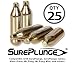 SurePlunge Co2 Cylinder - Qty 25 Cylinders in 5-Pk Boxes (8g single-use for SurePlunge, Mr.Pung, Mr.Pung Mini, Kleer Drain)